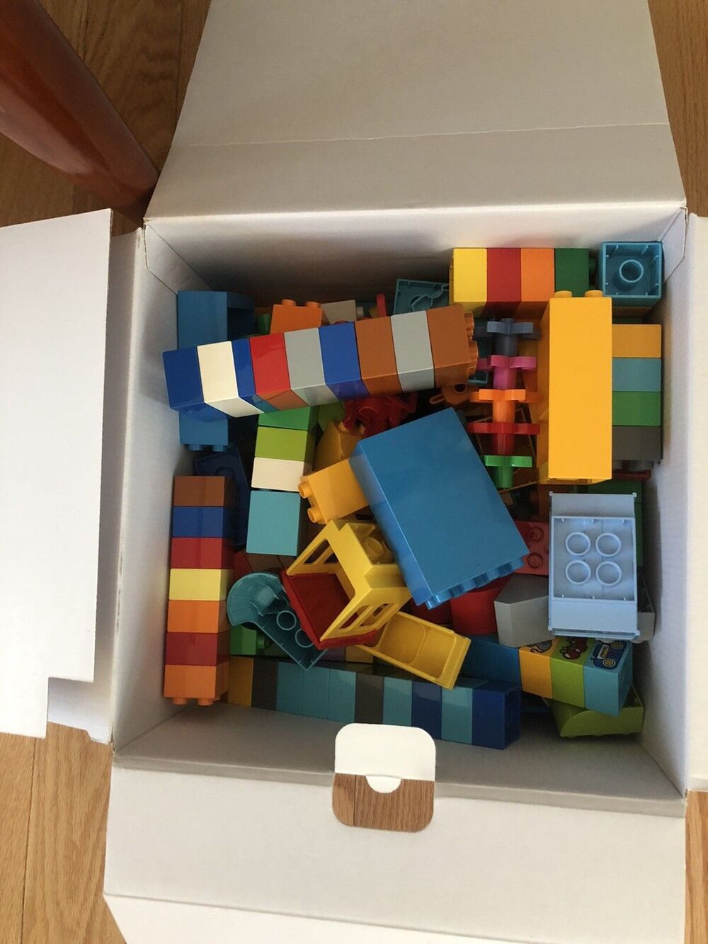 Large Lot of Duplo Blocks Lego Construction and other Pieces 4+ Lbs